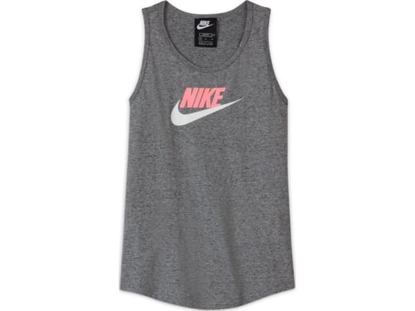 Nike Nike Sportswear Big Kids (Jente) Jersey Tank DA1386 091 DA1386 091 grå XL