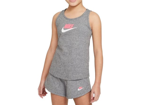 Nike Nike Sportswear Big Kids (Jente) Jersey Tank DA1386 091 DA1386 091 grå XL