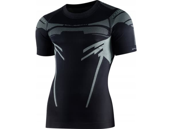 Brubeck SS13700 DRY herre T-skjorte med korte ermer svart/grafitt XL
