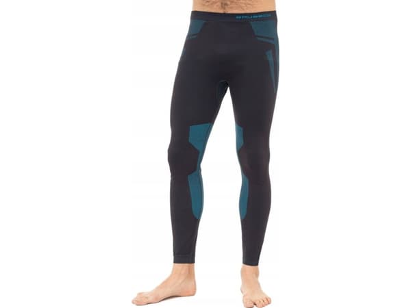 Brubeck LE13270 DRY herrebukser med lange ben grafitt/blå XL