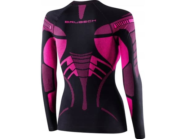 Brubeck LS15690 damegenser DRY svart/fuchsia L