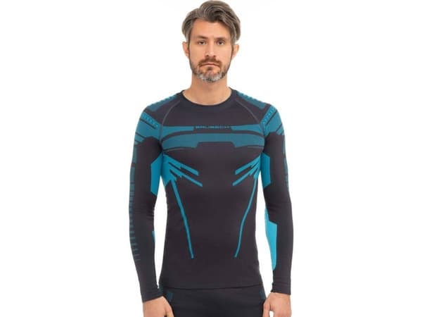 Brubeck LS15700 Miesten DRY-verryttelypaita grafiitti/sininen XL XL