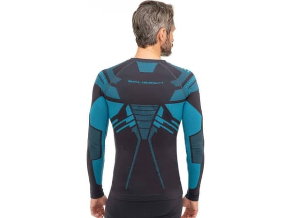 Brubeck LS15700 Miesten DRY-verryttelypaita grafiitti/sininen XL XL