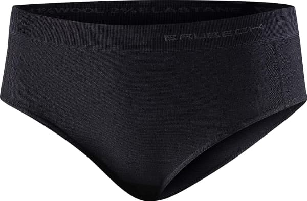 Brubeck HI10460 Naisten lantio classic COMFORT WOOL musta XXL