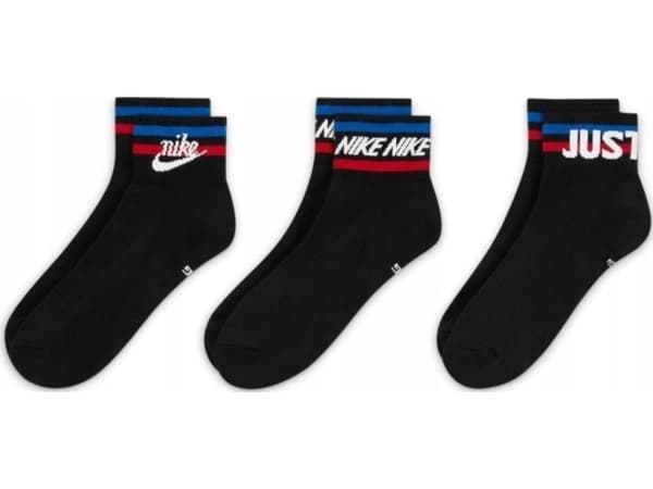 Nike Skarpety Nike Everyday Essential 3Pack DX5080 010 DX5080 010 czarny 38-42