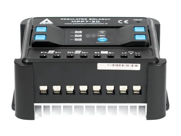 Azo Solar MPPT ladekontroller 12/24 - 20A