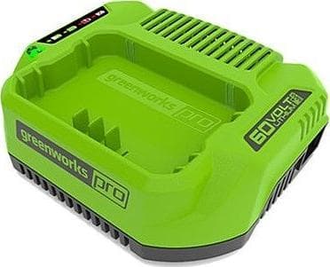 Greenworks 2932007, Batterilader, Greenworks, Grønn, AC, Lithium-Ion (Li-Ion), Akrylonitril-butadien-styren (ABS)