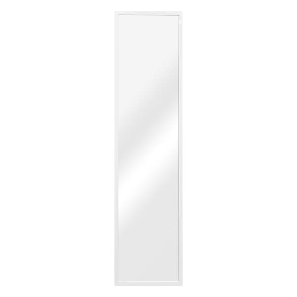 Golvspegel Giovinazzo 152,8x 37,8 cm vit [en.casa]