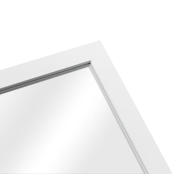 Golvspegel Giovinazzo 152,8x 37,8 cm vit [en.casa]