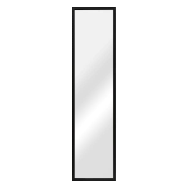 Golvspegel Giovinazzo 152,8x 37,8 cm svart [en.casa]