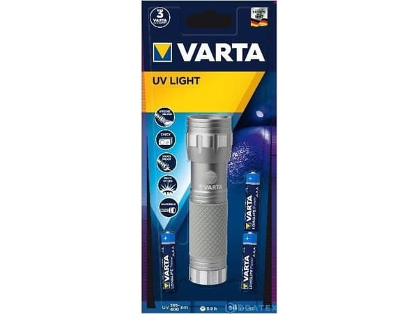 Varta - Ficklampa - LED - UV-ljus