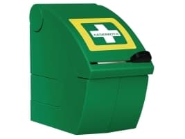 Dispenser för mjukt skumbandage Blå