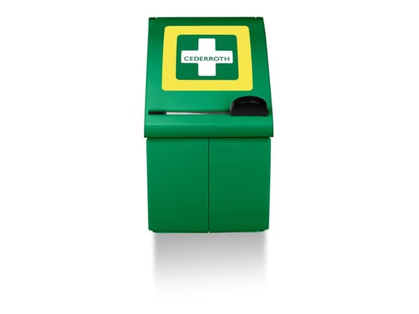 Dispenser för mjukt skumbandage Blå