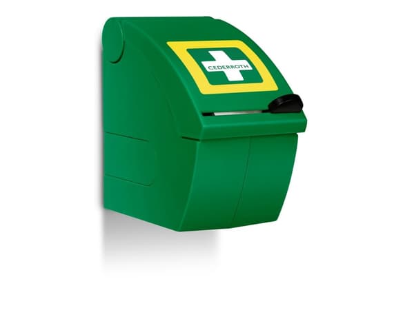 Dispenser för mjukt skumbandage Blå