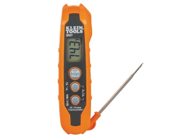 Klein Tools IR07, 42 mm, 148 mm, 24 mm, 106,5 g, Oransje, Sort, F, °C