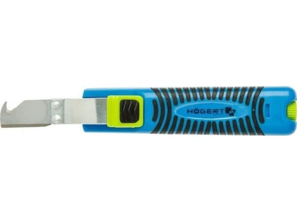Högert Technik Insulation strip with blade and regulation, for round conductors with a diameter of 8-28 mm HT1P189