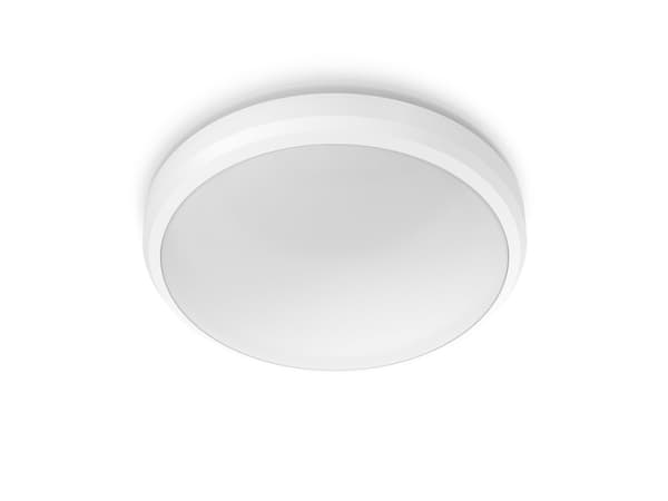 Philips Doris taklampa 6 W, Vit, IP54, Trädgård, Terass, I, Modern, Trädgård, Terass