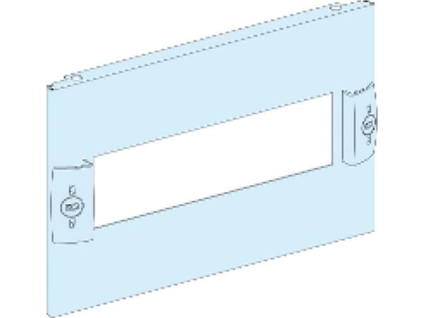 Schneider Prisma Plus G Metallinen kansi, jossa on leikkaus modulaariselle laitteelle 300x150mm LVS03213