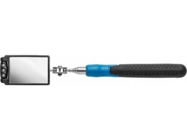 Högert Technik Inspektionsspegel 50x80mm med led justerbar led 300-880mm HT4R504