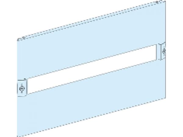 Schneider Prisma Plus G Metallskydd med utskärning för modulära apparater 600x250mm LVS03205