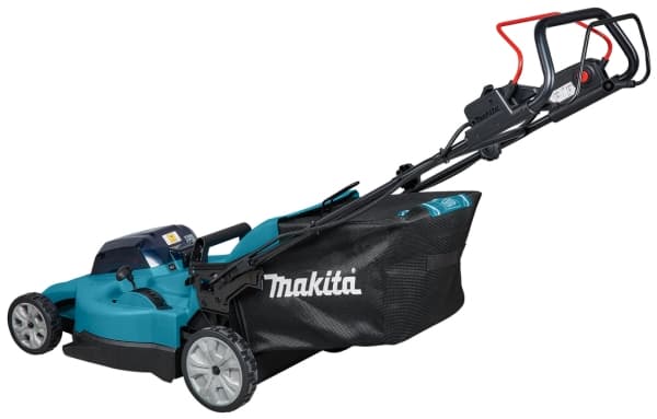 Makita DLM539PT2 - Gressklipper - trådløs - 18 V - 5 Ah - 2 batterier, inkludert lader - 3000 rpm - 53 cm - 30.5 kg