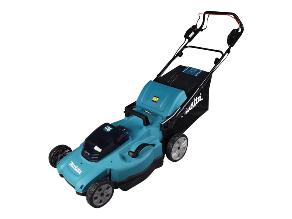 Makita DLM539PT2 - Gräsklippare - sladdlös - 18 V - 6 Ah - 2 batterier, laddare medföljer - 3000 vpm - 53 cm - 30.5 kg