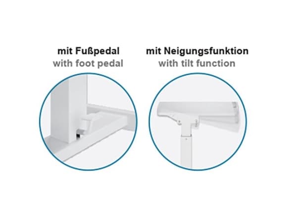 Mywall mobilt bord för bärbar dator och annat - med lutning och hjul