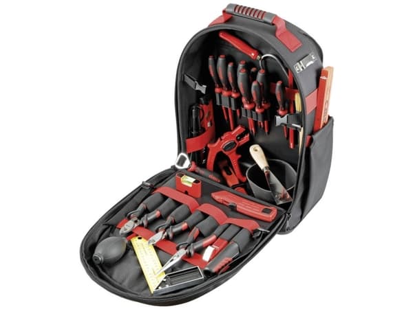 Cimco Lehrlingsrucksack ECO Advance 170650 Verktygsryggsäck med utrustning (L x B x H) 370 x 210 x 490 mm