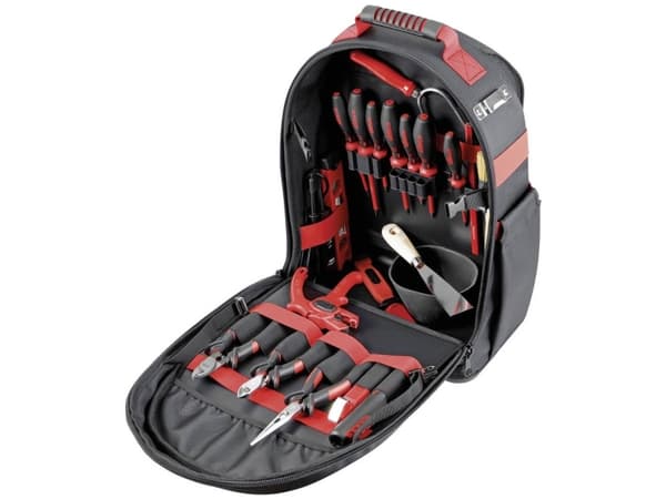 Cimco Lehrlingsrucksack ECO 170400 Verktygsryggsäck med utrustning (L x B x H) 370 x 210 x 490 mm