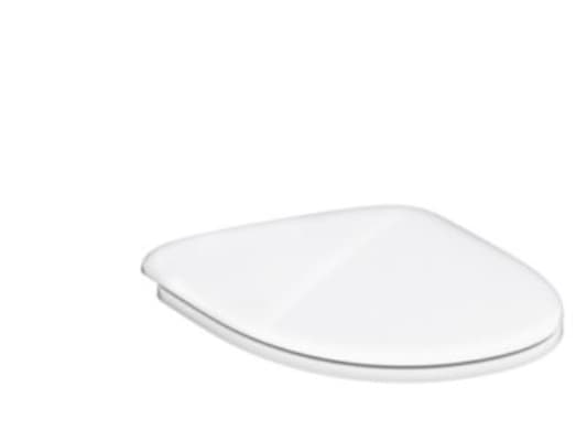 GB Nordic toiletsæde - 360x435x35mm hvid alpin