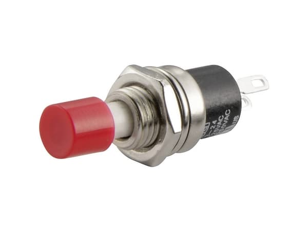 TRU COMPONENTS 1587871 TC-R13-24A1-05-GN Trykknap 250 V/AC 1.5 A 1 x Off/(On) Tastende 1 stk