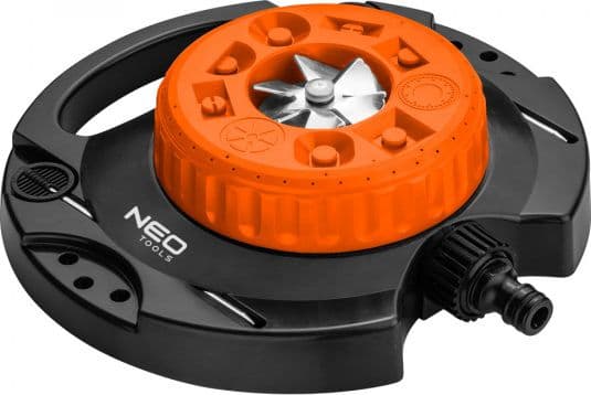 Neo Tools Neo Sprinkler (trädgårdssprinkler, 9 funktioner, med fäststift)