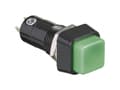 Miniatyrbild 1 av 2: TRU COMPONENTS 1587864 TC-R13-23A-05GN Trykknap 250 V/AC 1.5 A 1 x Off/(On) Tastende 1 stk