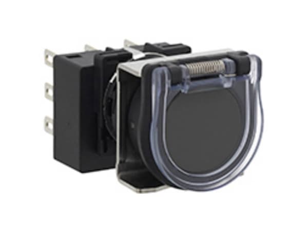Idec LB6GB-M1T6B Lätt tryckkontakt 250 V, 125 V, 30 V 5 A 2 x Av/(På) Beröring (Ø) 22 mm IP65 1 st