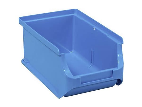 Allit ProfiPlus Box 2, Blå, Polypropylen (PP), Ripebestandig, 82 x 129 x 60 mm, 102 mm, 160 mm