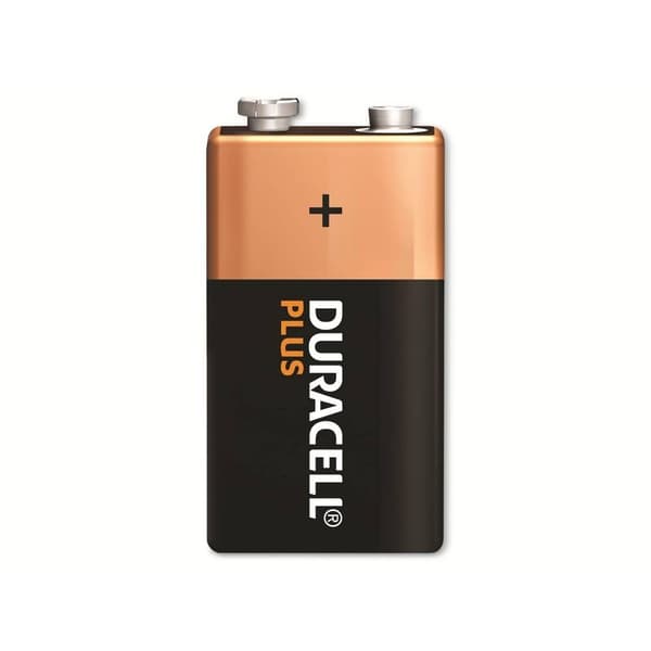 Duracell MN1604 Plus Batteri 9 V Alkaliskt 9 V 4 st