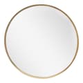 Miniatyrbild 3 av 6: Väggspegel Modugno Ø50 cm rund guld [en.casa]