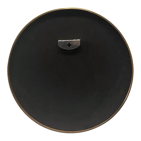 Väggspegel Modugno Ø50 cm rund guld [en.casa]