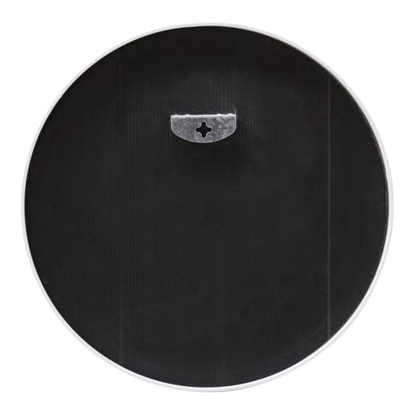 Väggspegel Modugno Ø60 cm rund vit [en.casa]
