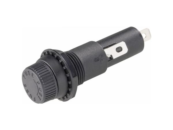 TRU COMPONENTS 1587908 TC-R3-46B B Sikringsholder Passer til Finsikring 5 x 20 mm 15 A 250 V/AC 1 stk