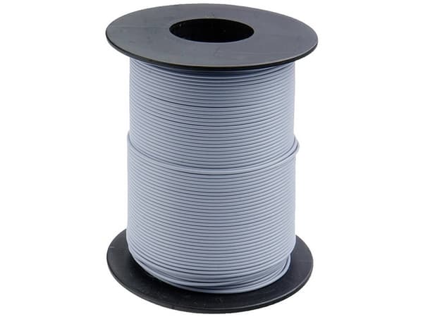 Donau Elektronik 125-S25-9 Johdin 1 x 0,25 mm² Harmaa 25 m