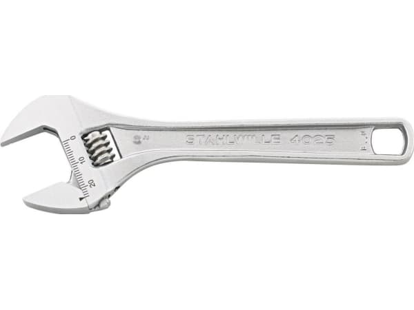 STAHLWILLE 4025 10, Kromivanadiini-teräs, Ruostumaton teräs, 4,5,6,7,8,9,10,11,12,13,14,15,16,17,18,19,20,21,22,23,24,25,26,27,28,30,32,34 mm, 25,9 c