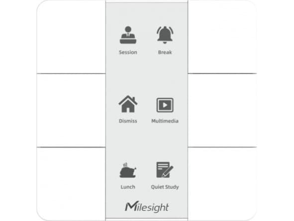 Milesight IoT LoRaWAN CoWork Smart Scene Button (WS136-868M)