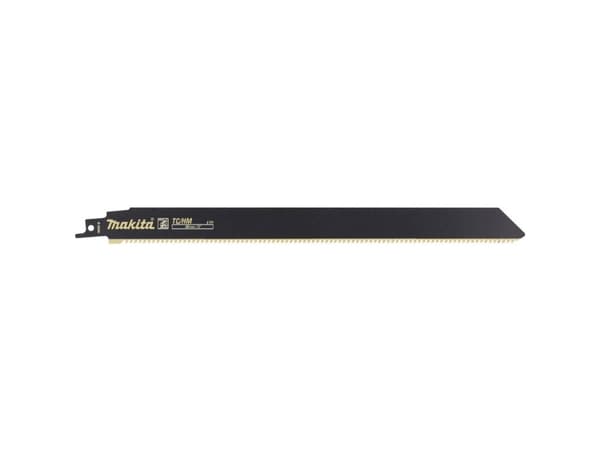 Makita B-55594-10, Sticksågsblad, Stål, Trä, Volframkarbid (TC), Svart, 30,5 cm, 10 styck