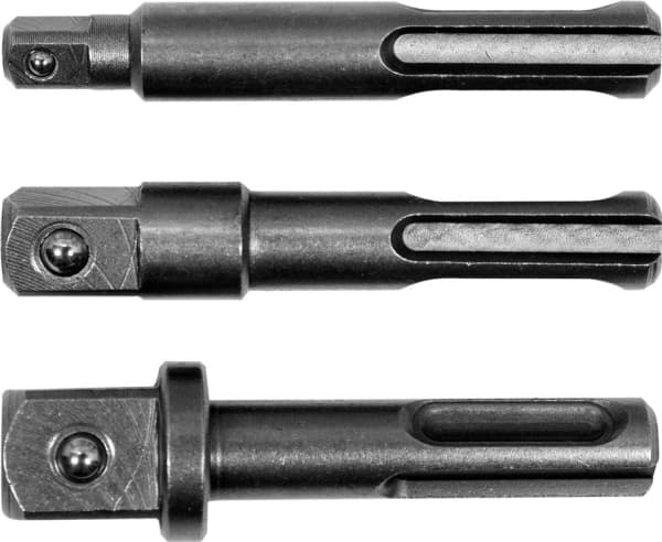 Yato YT-04686, Stål, Hexskaft, 25,4 / 4 mm (1 / 4"), 3 styck, 65 mm