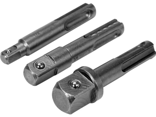 Yato YT-04686, Stål, Hexskaft, 25,4 / 4 mm (1 / 4"), 3 styck, 65 mm