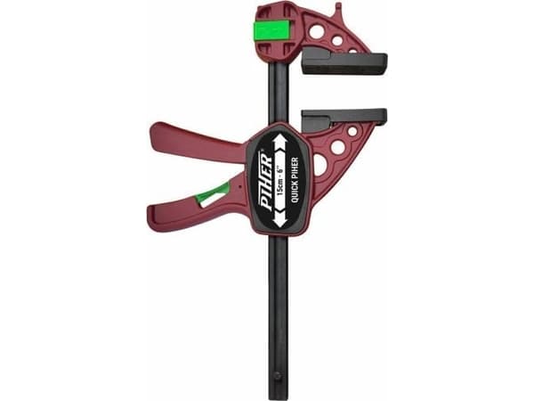 PIHER Ścisk stolarski Quick 125 cm gł. 8 cm 150 kg (P52625)
