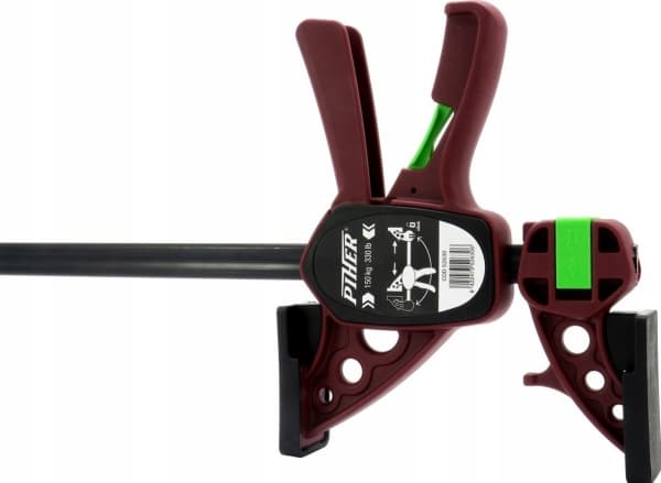PIHER Ścisk stolarski Quick 45 cm,gł.8 cm,150kg