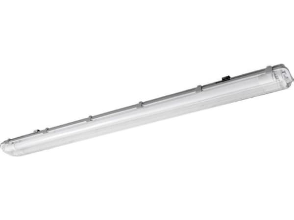GTV G13 G-TECH hermetisk armatur for 2 LED-lysrør 1200mm 236 T8 LED-J IP65 ABS/PS grå GT-HER2X36-00
