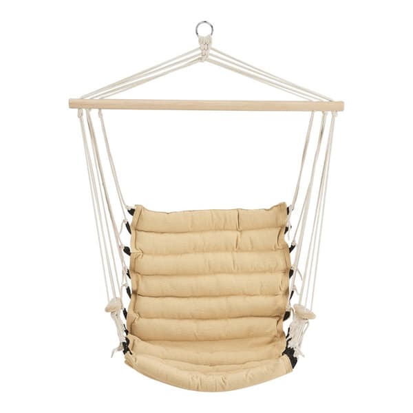 Hängstol Bariloche 50x55x45 cm beige [en.casa]